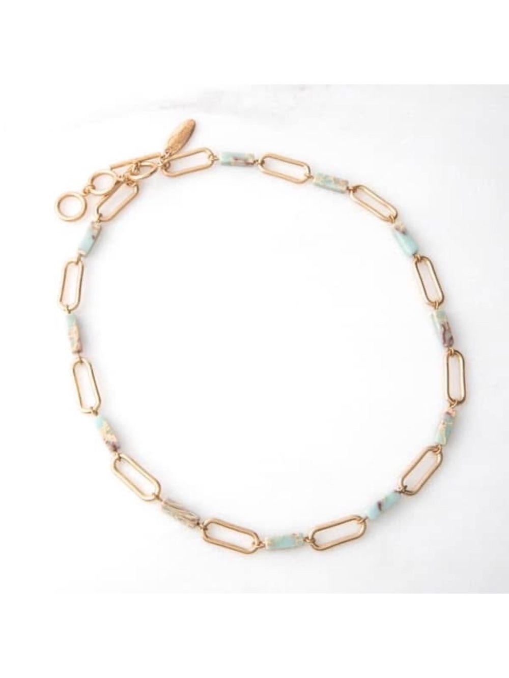 NEW Alta Necklace Plunder Gold & Marbled Beads